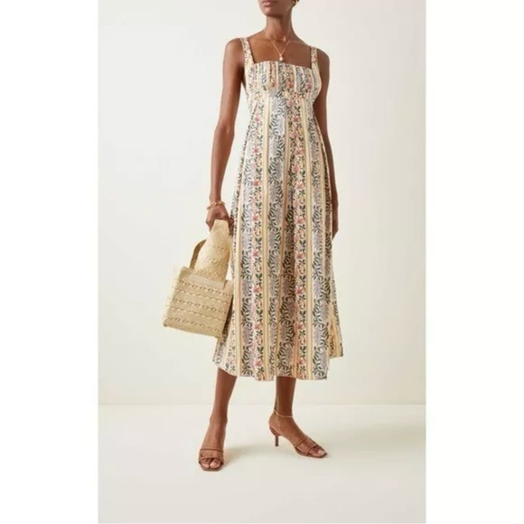Agua by Agua Bendita Dresses & Skirts - Agua by Agua Bendita Hortensia Midi Dress